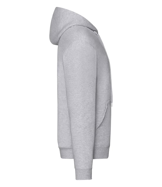 Fruit of the Loom Herren Classic Heather Zipped Hoodie (Heather Grey) - Image 3
