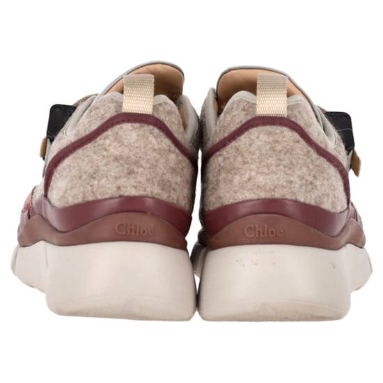 Chloé Sonnie Low Top Sneaker aus mehrfarbigem Wildleder - Image 6
