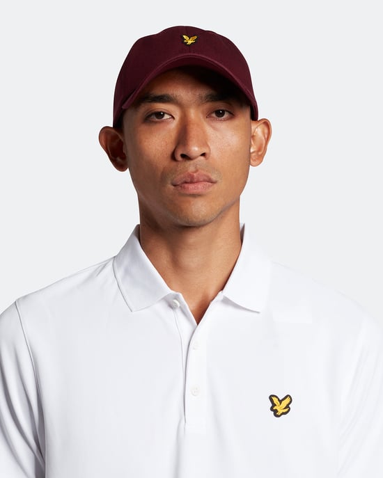 Lyle & Scott Technisches Golf-Poloshirt in Weiß - Image 4