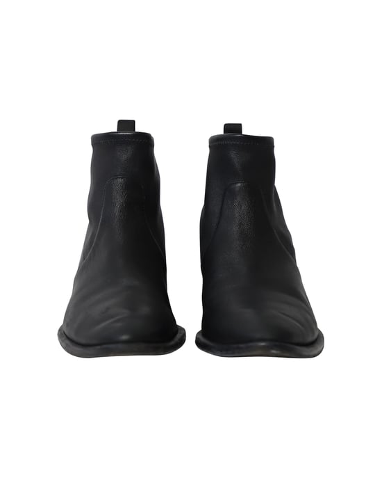 Alexander Wang Kori Cutout Stiefeletten aus schwarzem Leder - Image 2