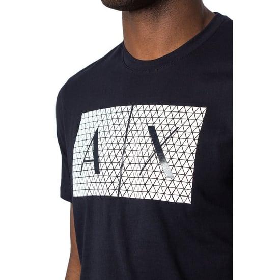 Armani Exchange Herren T-Shirt in Blau - Image 2