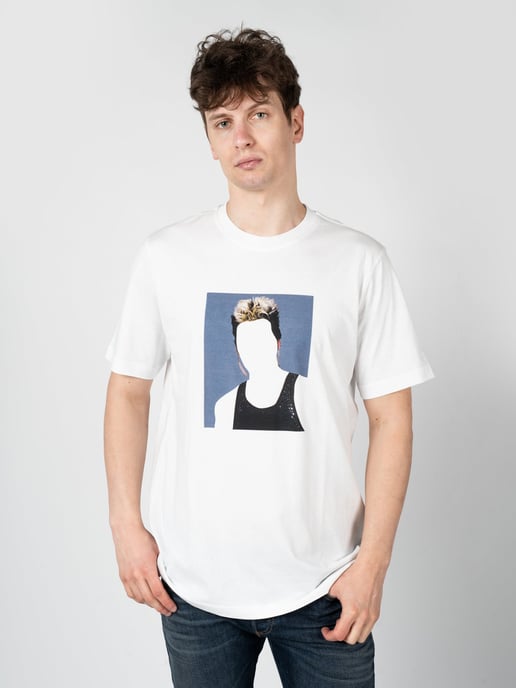 Diesel T-Shirt T-Just Herren weiß - Image 3