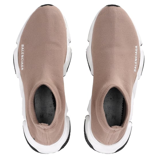 Balenciaga Speed Sneakers aus beigem Polyester - Image 5
