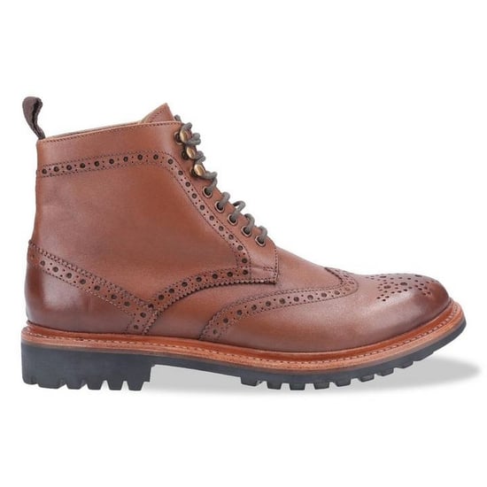 Cotswold Herren Rissington Commando Leder-Stiefel (Braun) - Image 3