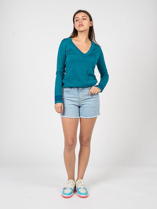 Pinko Shorts Bradford Damen blau - Image 2