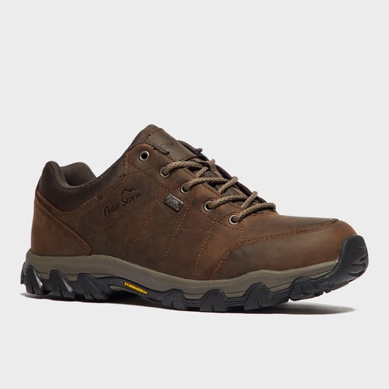 Peter Storm Men's Lindale Leather Waterproof Walking & Hiking Shoes with StormGrip Outsole - Image 3