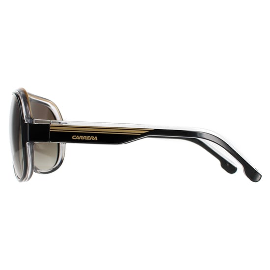 Carrera Aviator Unisex Black Gold Brown Gradient Speedway/N