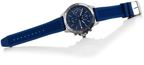 Tommy Hilfiger Bank Herren Blau Uhr 1791721 - Image 4