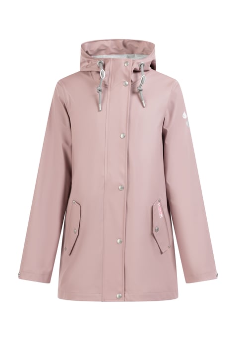 Mymo Regenjacke Damen alt rosa - Image 1