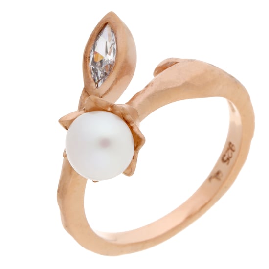 Orphelia Damen-Ring Sterling-Silber 925 – Rosé ZR-3938/1 - Image 1
