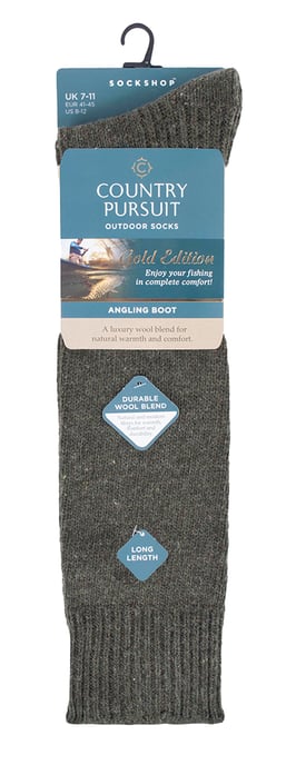 COUNTRY PURSUIT - Herren Kniestrümpfe dick und schwer für Outdoor-Angler - Image 2