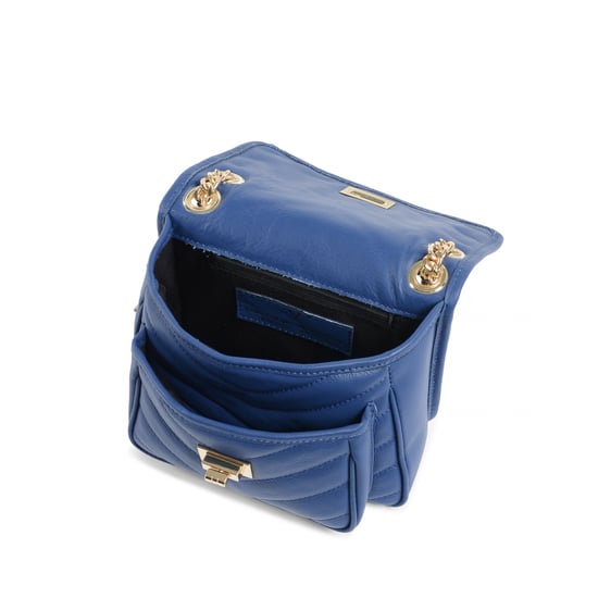 19V69 Italia Womens Handbag Blue 10507 SAUVAGE BLUETTE