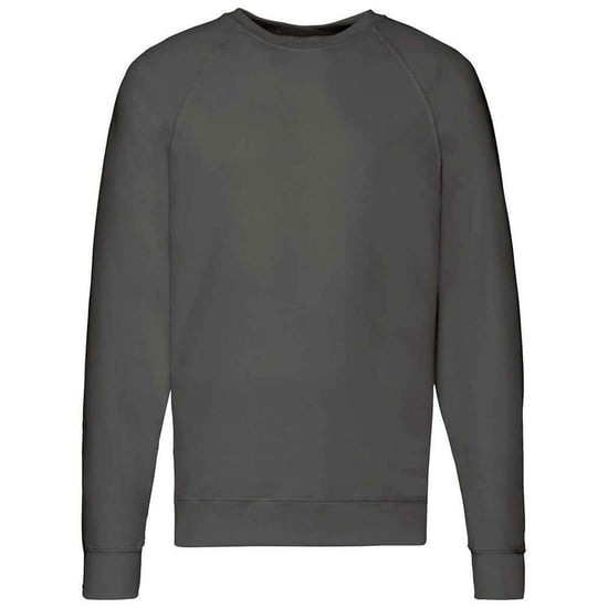 Fruit of the Loom - Sweatshirt für Herren/Damen Unisex Raglanärmel (Hellgrau) - Image 1