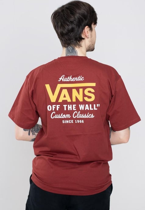 VANS MN HOLDER ST CLASSIC T-Shirt Burgund - Image 2