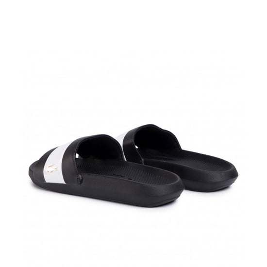 Lacoste Croco 120 3 Schwarz Synthetik Damen Slider 39CFA0036 312 - Image 3