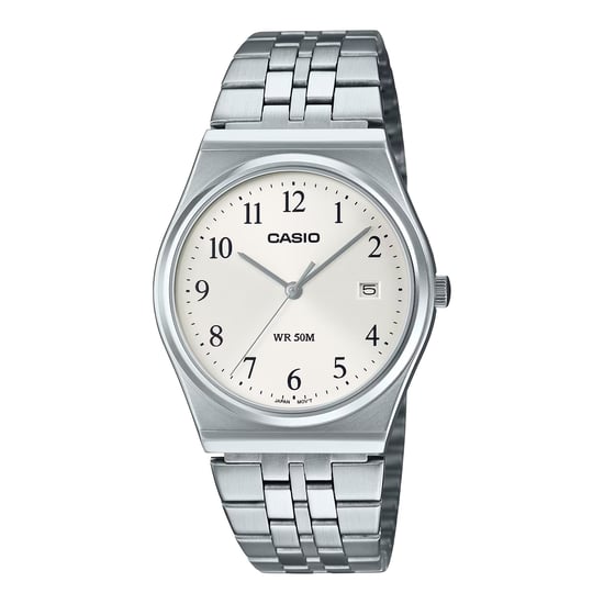 Casio Kollektion Unisex Silberne Uhr MTP-B145D-7BVEF - Image 1
