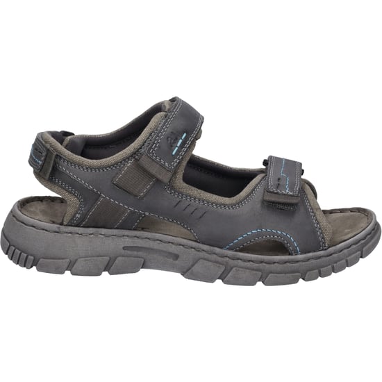 JOSEF SEIBEL Brendan 04 | Sandale für Herren | Grau Brendan 04, asphalt-kombi - Image 2