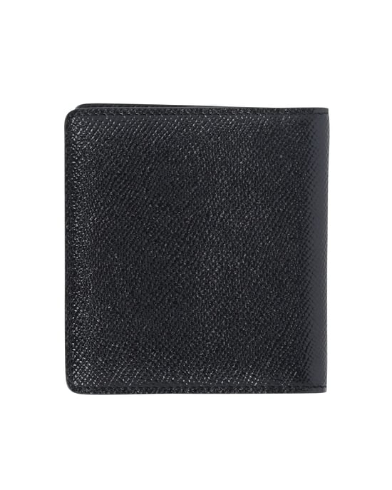 Dolce & Gabbana Logo Geldbörse im Querformat aus schwarzem Leder - Image 3