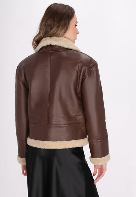 Dreimaster Jacke Damen braun - Image 5
