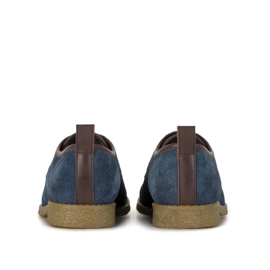 Redfoot Lewis Navy Suede Desert Shoe