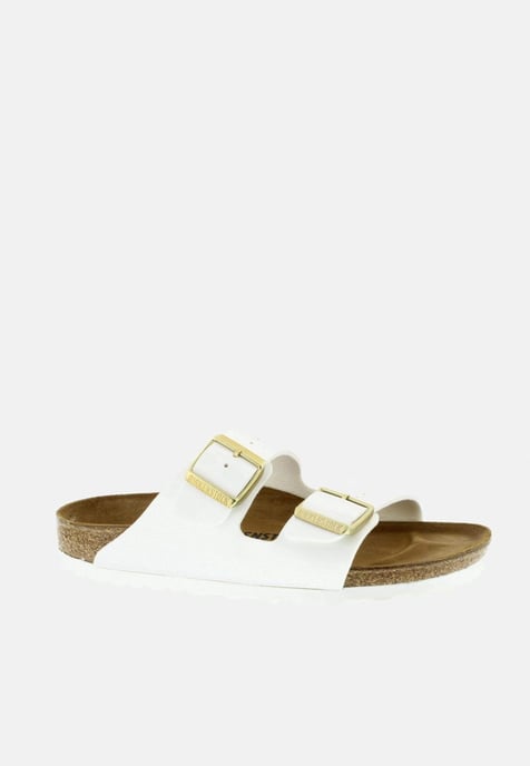 Birkenstock Arizona Schmaler Schnitt Patent Weiß 1005294 - Image 2
