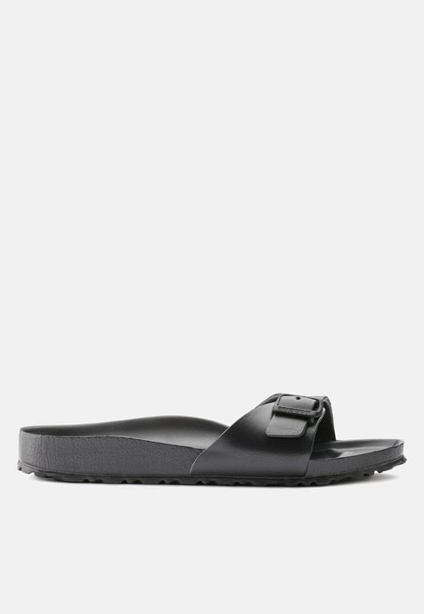 Birkenstock Madrid Eva Enge Passform Schwarz 128163 - Image 3