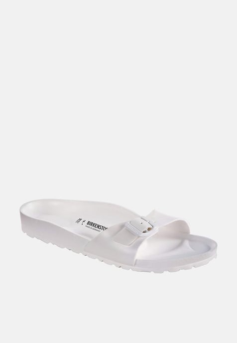 Birkenstock Madrid Eva Enge Passform Weiß 128183 - Image 1