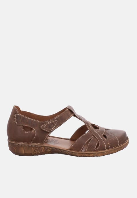 Josef Seibel Rosalie 29 Brandy - Josef Seibel  Brown Tan Leather Ladies Sandal