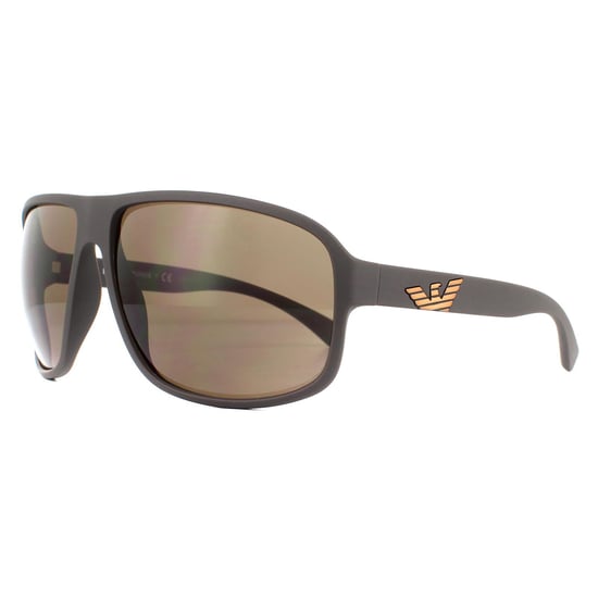 Emporio Armani Sunglasses EA4130 575573 Matte Brown Brown