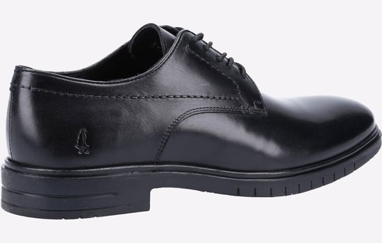 Hush Puppies Sterling Schwarze Herren Schnürschuhe Aus Leder - Image 3