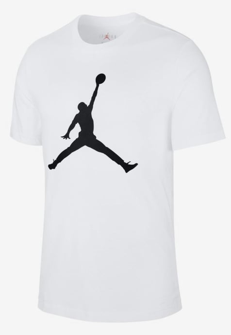 NIKE Herren M J Jumpman SS Crew T Shirt in weiß - Image 4