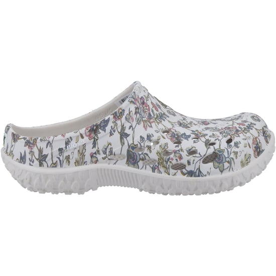 Muck Boots Muckster Lite Synthetik Hellgrau/Floral Print Clogs - Image 6