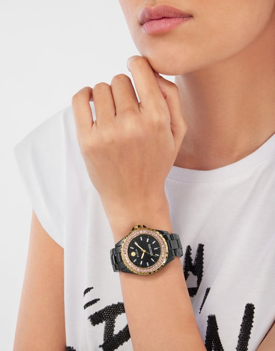 Philipp Plein Plein Heaven Damen Schwarze Uhr PWPPA0324 - Image 3