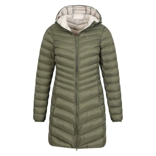 Mountain Warehouse Damen/Damen Florence Lange Gepolsterte Jacke (Khaki) - Image 4
