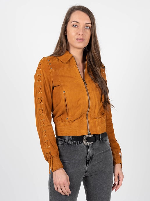 Patrizia Pepe Jacke Damen braun - Image 3