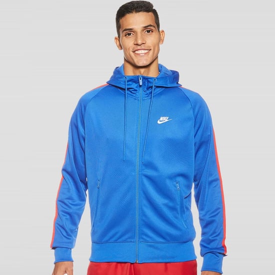 Nike Herren Tribute Poly Trainingsanzug In Blau - Image 2