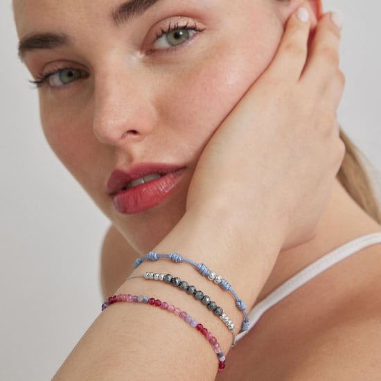 Luxenter 925 Sterling Silver bracelet with rhodium plated hematite - Sunya