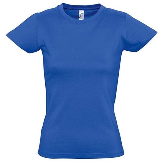SOLS Womens/Ladies Imperial Heavy Short Sleeve T-Shirt (Königsblau) - Image 1