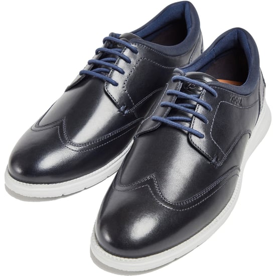 Pod Vantage Leder Herren Navy Schnürschuhe - Image 6