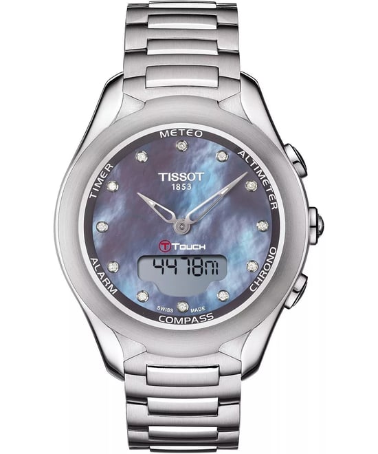 Tissot T-Touch Solar Damenuhr Silber T0752201110601 - Image 1