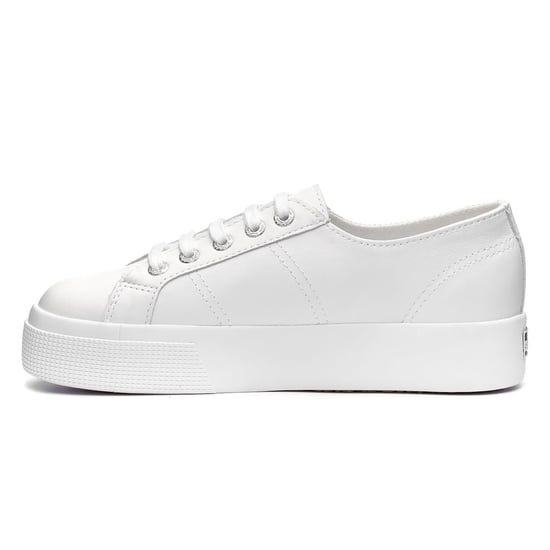 Superga - Herren/Damen Unisex Sneaker "2730", Nappaleder (Optisch Weiß) - Image 3
