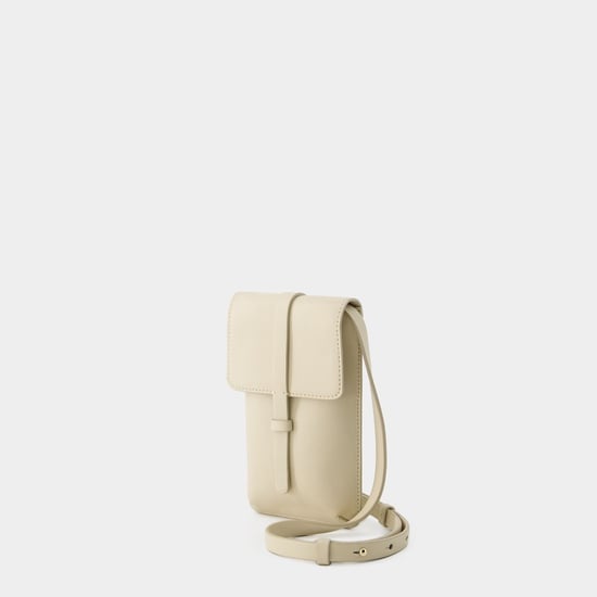 Leonore Crossbody - Ines De La Fressange - Leather - Light Sand