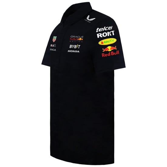 Red Bull Racing F1 2024 Team Herren-Shirt in Marineblau - Image 2