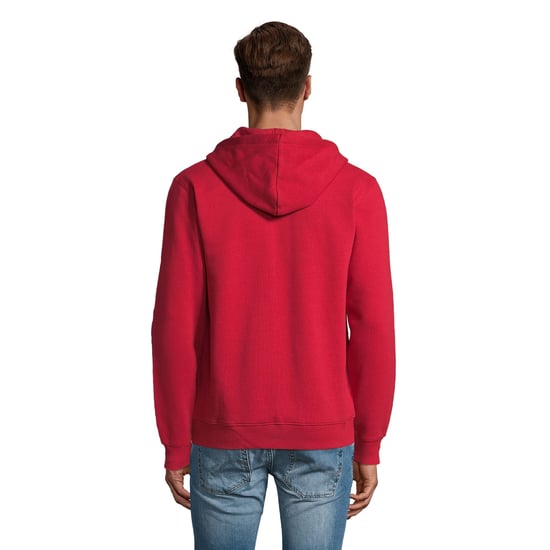 SOLS - "Spike" Hoodie mit durchgehendem Reißverschluss für Herren (Rot) - Image 2