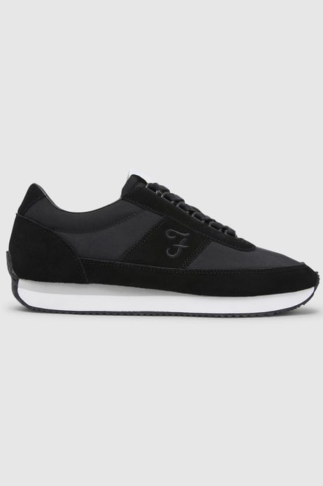 Black 'Darton' Casual Lace Up Trainers