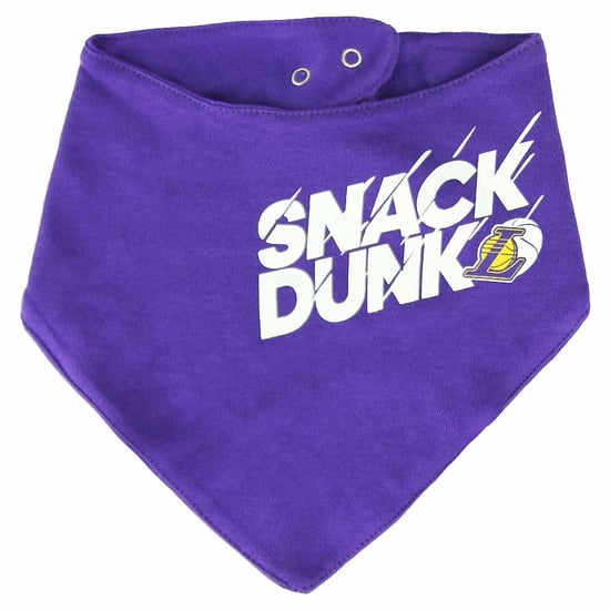 NBA Los Angeles Lakers Newborn 3-Piece Creeper Bib And Bottie Set VK2N1BCPY LAK