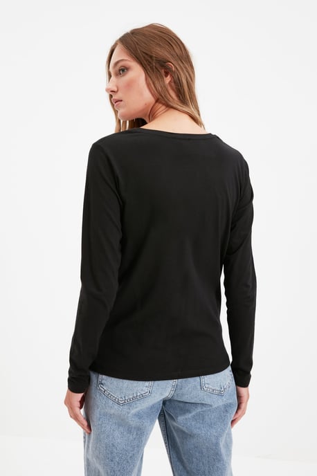 Trendyol Femmes Vélo Collier T-shirt - Image 5