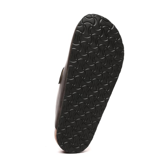 EVER AU Herren Hardhead Leder Komfort Clog Sandalen - Braunes geöltes Leder - Image 5