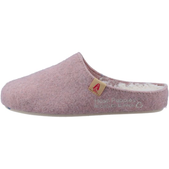 Hush Puppies The Good 90% Recyceltes RPET Polyester Damen Rosa Hausschuhe - Image 5
