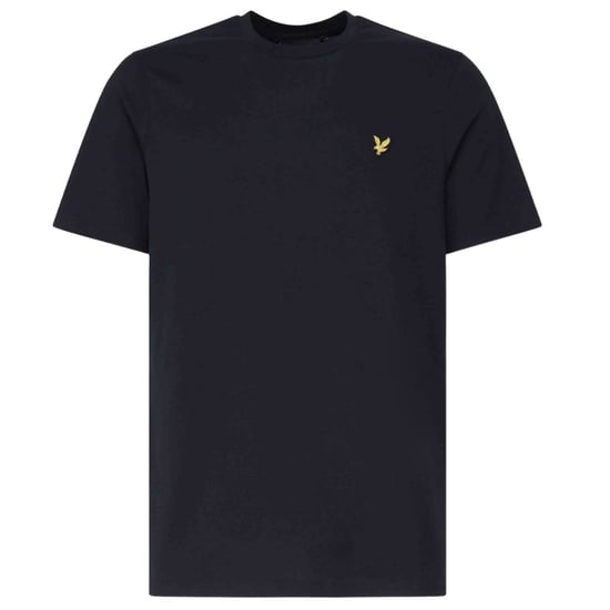 Lyle & Scott Brand Logo-T-Shirt auf der Brust in dunklem Marineblau - Image 1